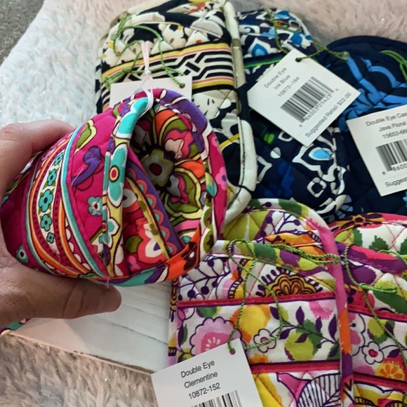 Vera Bradley Double eyeglass case - Picture 2 of 2